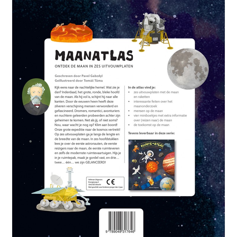 onderschrift Floreren zuur Maan-atlas kinderboek | Concordia Shop